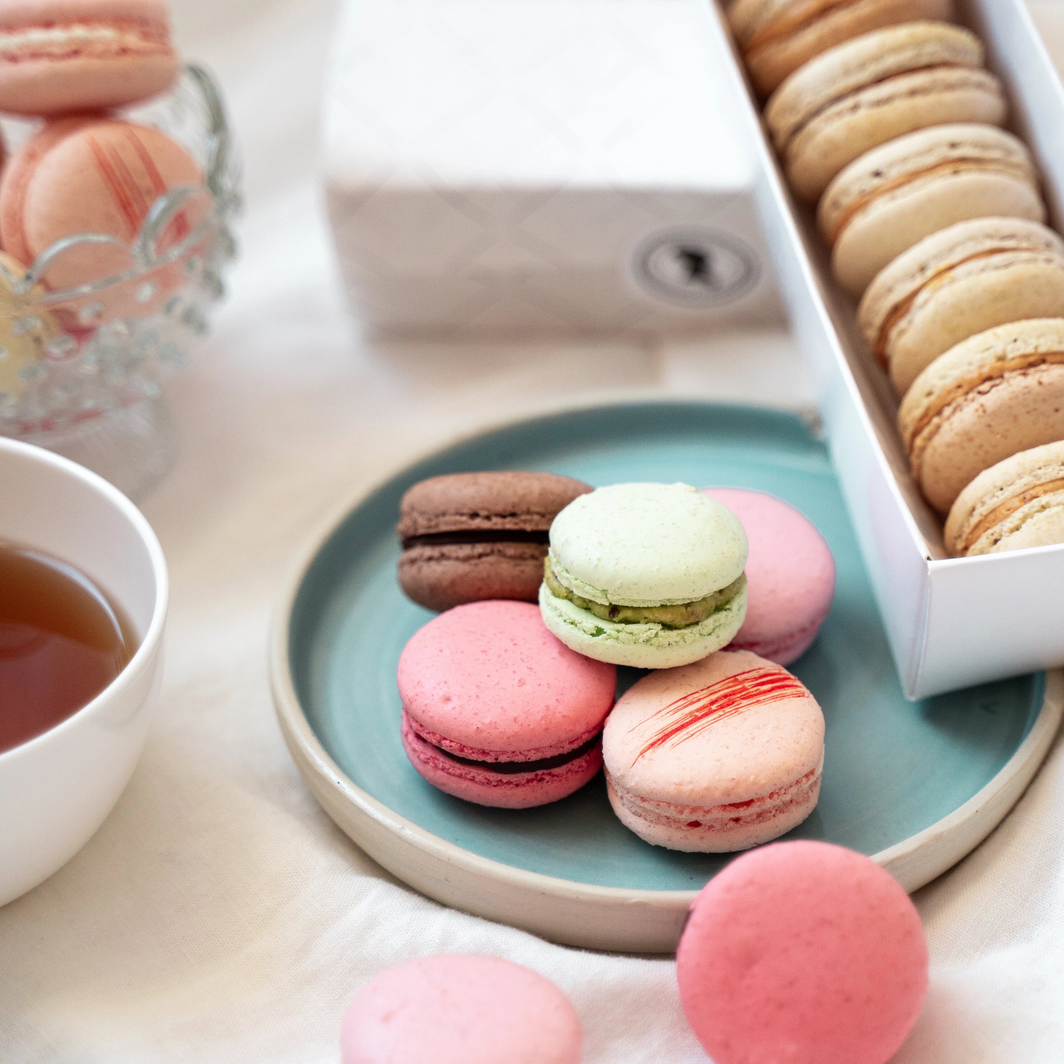 Box of 12 Assorted Macarons